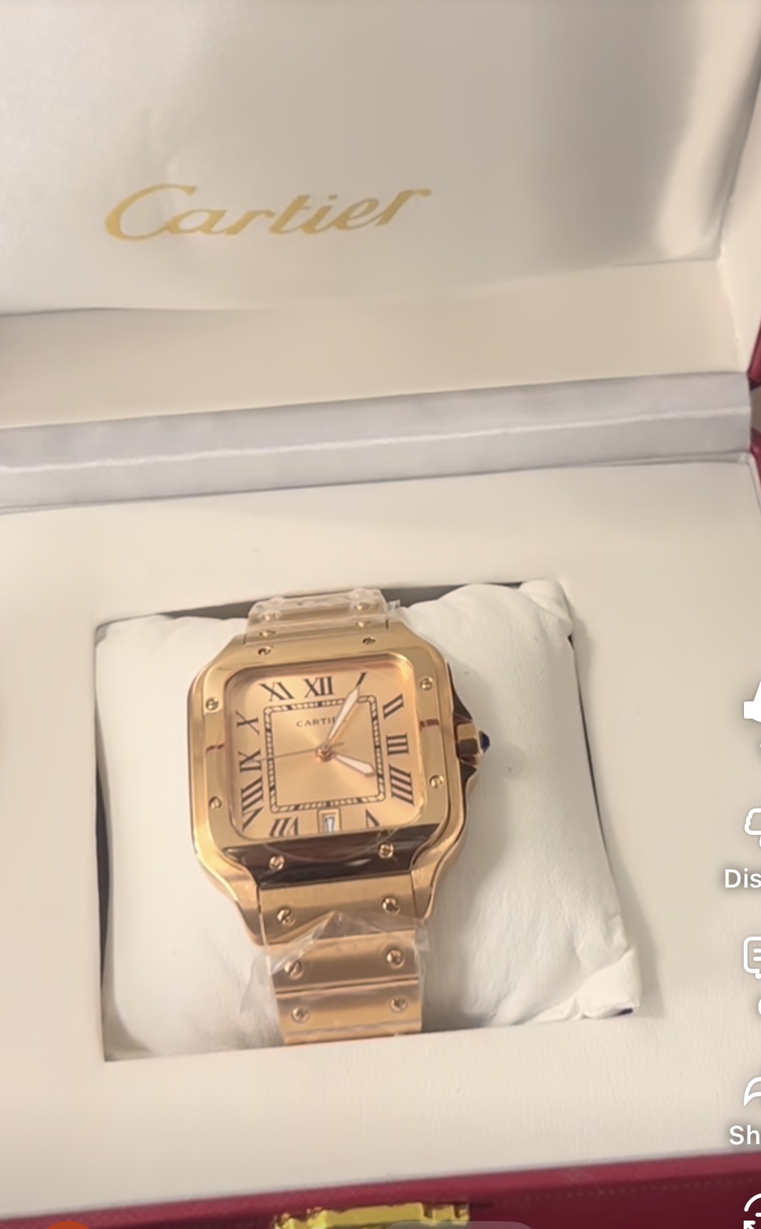 Cartier wristwatch